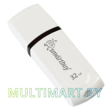 USB Flash Smartbuy 32GB Paean White (SB32GBPN-W)